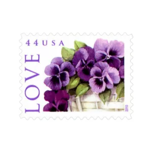 2010 Love stamp – Purple Orchid – 44 cents