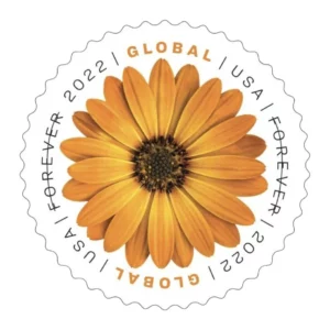 Global: African Daisy Forever Stamps